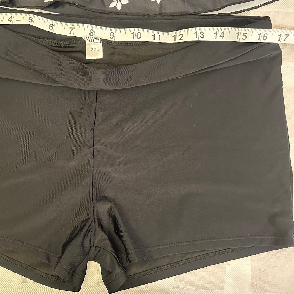 NWOT 2 piece‎ Zando tankini bathing suit with boy shorts - Picture 5 of 6